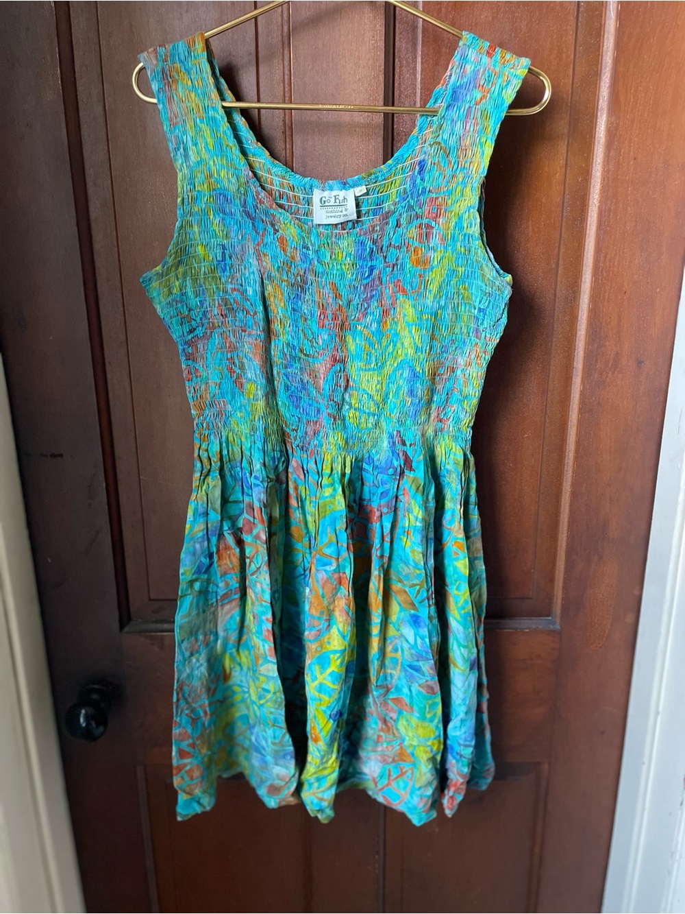 Go Fish women's medium sleeveless dress